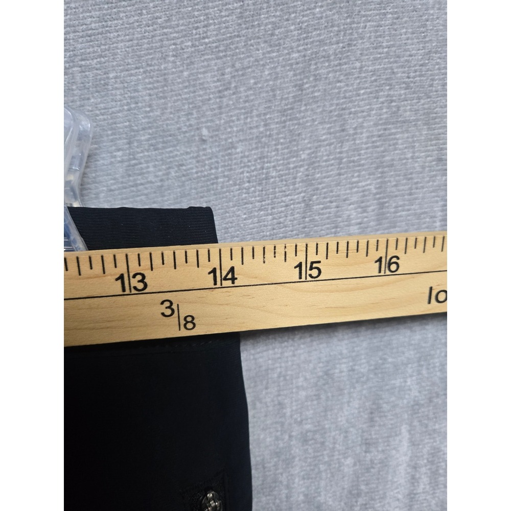 Tommy Bahama Active Mens Black Jogger Pants Medium Tapered Leg Zip Pockets - Picture 3 of 6